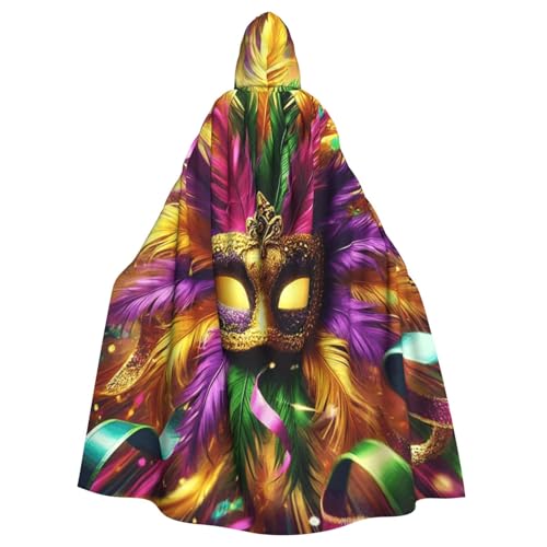 Karneval-Maske, Hexen-Kapuzenumhang für Erwachsene, Halloween-Kostüm, Kapuzenumhang Karneval-Maske, Hexen-Kapuzenumhang für Erwachsene, Halloween-Kostüm, Kapuzenumhang von Vortithora