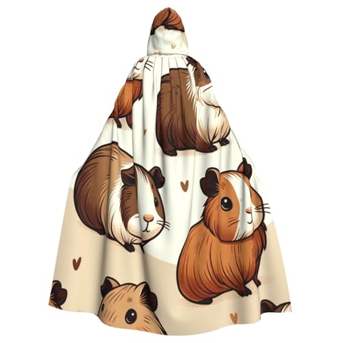 Kawaii-Meerschweinchen Erwachsene Hexe Kapuzenumhang Halloween Kostüm Kapuzenumhang Kawaii-Meerschweinchen Erwachsene Hexe Kapuzenumhang Halloween Kostüm Kapuzenumhang von Vortithora