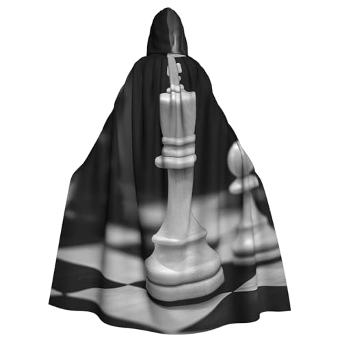Klassisches Schachspiel Erwachsene Hexe Kapuzenumhang Halloween Kostüm Kapuzenumhang Klassisches Schachspiel Erwachsene Hexe Kapuzenumhang Halloween Kostüm Kapuzenumhang von Vortithora
