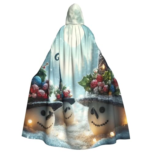 Schneehexenhut, Halloween-Hexen-Kapuzenumhang für Erwachsene, Halloween-Kostüm, Kapuzenumhang Schneehexenhut, Halloween-Hexen-Kapuzenumhang für Erwachsene, Halloween-Kostüm, Kapuzenumhang von Vortithora