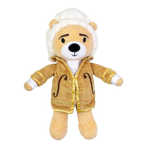 Virtuoso Bear - Teddybär Johann Sebastian Bach - Plüschtier mit zwei Modi: Musik- und Wohlfühlmodus - Spielt 40 Minuten lang klassische Musik und weißes Rauschen - Zum Trösten und Beruhigen von Babys Virtuoso Bear - Teddybär Johann Sebastian Bach - Plüschtier mit zwei Modi: Musik- und Wohlfühlmodus - Spielt 40 Minuten lang klassische Musik und weißes Rauschen - Zum Trösten und Beruhigen von Babys von Vosego