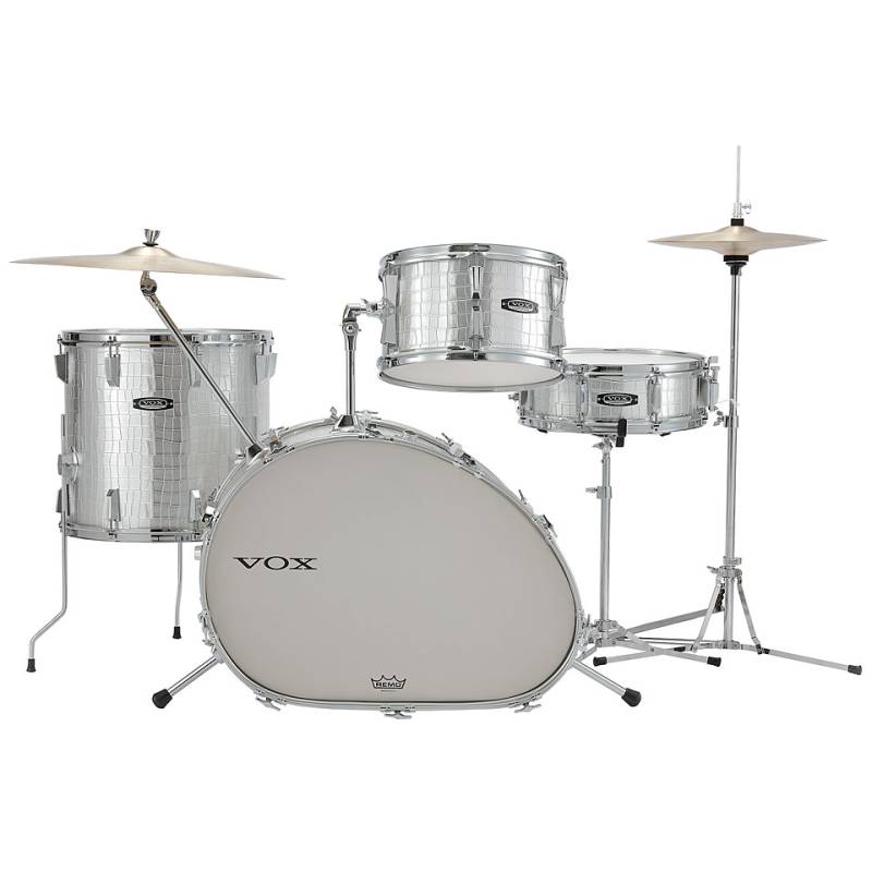 VOX Telstar Oval 18" Silver Kroko Drumset Schlagzeug von Vox
