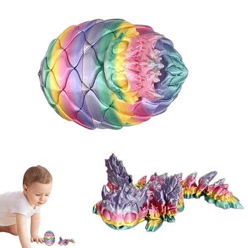 Gedrucktes Dracheneig, bedrucktes Drachen-Drachen-Spielzeug, Flying Dragon Egg mit Drachen-Inside, einzigartiges Urlaubs- und Geburtstagsgeschenk für Dragon Lovers Gedrucktes Dracheneig, bedrucktes Drachen-Drachen-Spielzeug, Flying Dragon Egg mit Drachen-Inside, einzigartiges Urlaubs- und Geburtstagsgeschenk für Dragon Lovers von Vriusi