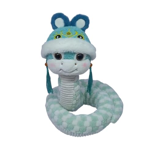 Snake Year Plush, Cute Snake Mascot Plush, Chinese New Year Decorations 2025, Lunar New Year Snake Plush Toy, Snake Plush Toy for Family, Snake Plush for Friends and Family, Plush Snake for Home Snake Year Plush, Cute Snake Mascot Plush, Chinese New Year Decorations 2025, Lunar New Year Snake Plush Toy, Snake Plush Toy for Family, Snake Plush for Friends and Family, Plush Snake for Home von Vriusi