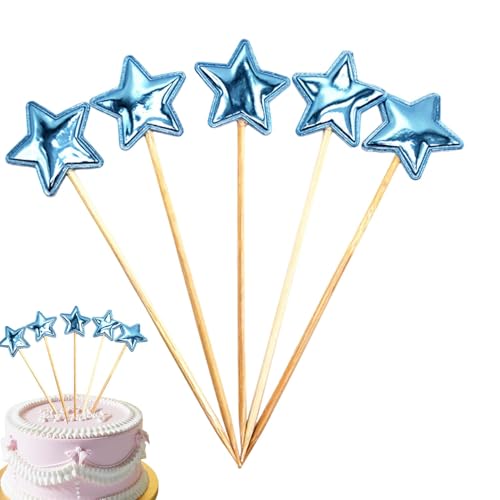 Star-Themed Birthday Cake Topper, Glitter Cake Topper für, Lebensmittelqualität, Safe Cake Topper für Geburtstag, Sparkling Star Cake Decoration, Cake Topper Set für Party, Geburtstag Star-Themed Birthday Cake Topper, Glitter Cake Topper für, Lebensmittelqualität, Safe Cake Topper für Geburtstag, Sparkling Star Cake Decoration, Cake Topper Set für Party, Geburtstag von Vriusi