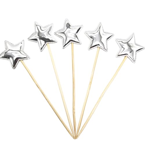 Star-Themed Birthday Cake Topper, Glitter Cake Topper für, Lebensmittelqualität, Safe Cake Topper für Geburtstag, Sparkling Star Cake Decoration, Cake Topper Set für Party, Geburtstag Star-Themed Birthday Cake Topper, Glitter Cake Topper für, Lebensmittelqualität, Safe Cake Topper für Geburtstag, Sparkling Star Cake Decoration, Cake Topper Set für Party, Geburtstag von Vriusi