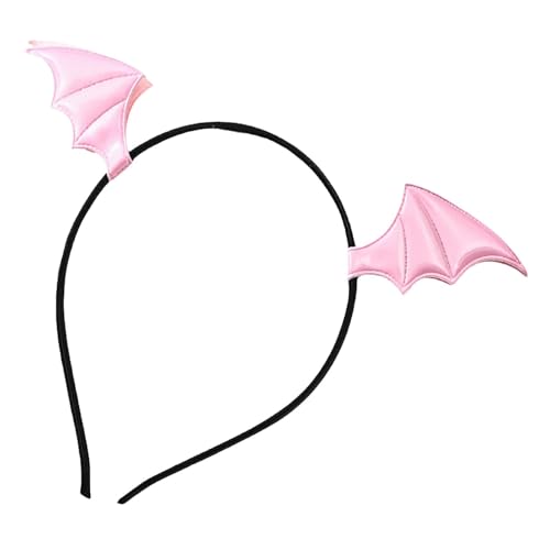 Vriusi Halloween-Haarband, Halloween, Bat Hair Hoop, lustig, dekorativ, schwarz, Bat Wing Hair Hoop, Halloween-Zubehör, Party Dance Prop Haarband für Ghost Festival und Halloween von Vriusi