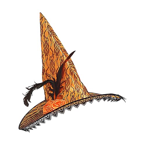 Vriusi Halloween-Hut | Halloween-Zaubererhut für Erwachsene, Zauberer-Cosplay, Halloween-Kostüm, Halloween-Hexenkostüm-Zubehör für Damen Vriusi Halloween-Hut | Halloween-Zaubererhut für Erwachsene, Zauberer-Cosplay, Halloween-Kostüm, Halloween-Hexenkostüm-Zubehör für Damen von Vriusi