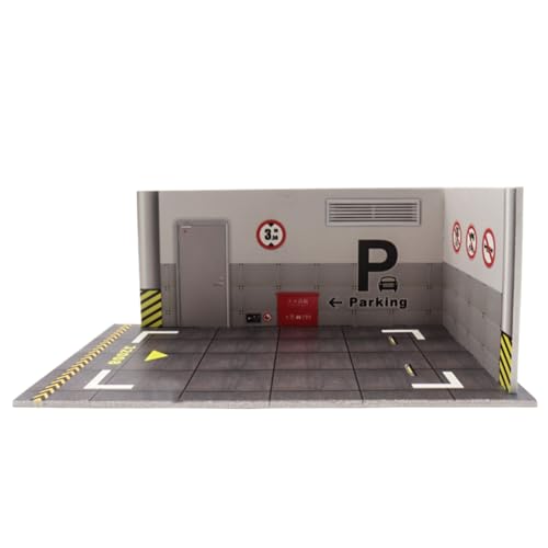 Vriusi Parking Set Modell, 1 24 Scale Parkplatz-Set, Modell-Display, Parkplatz-Set, Szene für Sammler, Sportwagen, Display Stand für Autos, 24 Scale Car Model Stand Vriusi Parking Set Modell, 1 24 Scale Parkplatz-Set, Modell-Display, Parkplatz-Set, Szene für Sammler, Sportwagen, Display Stand für Autos, 24 Scale Car Model Stand von Vriusi