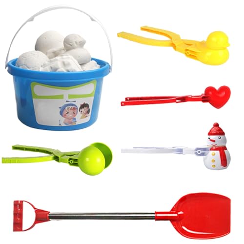 Vriusi Snow Ball Maker, Portable Kids Sand Toys, Outdoor Snow Mold, Snow Ball Fight Toys, Sand Molding Tools for Outdoor and Indoor Winter Activities, Perfect for Fun and Creative Playtime Vriusi Snow Ball Maker, Portable Kids Sand Toys, Outdoor Snow Mold, Snow Ball Fight Toys, Sand Molding Tools for Outdoor and Indoor Winter Activities, Perfect for Fun and Creative Playtime von Vriusi