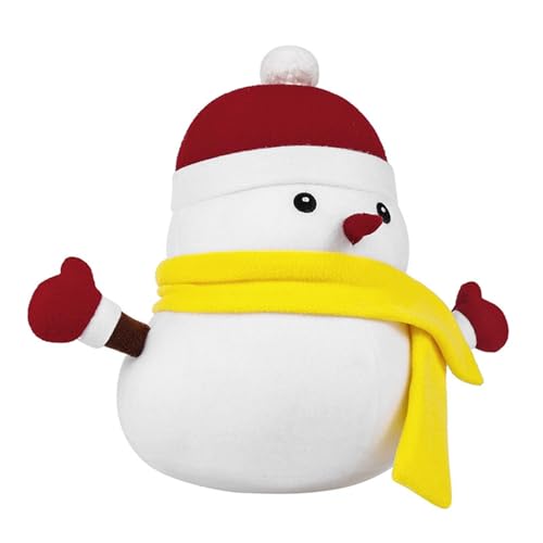 Vriusi Winterpuppe, Plüschtier, Weihnachts-Tischdekoration, niedliche Plüschfiguren, 30 cm für Sofa Vriusi Winterpuppe, Plüschtier, Weihnachts-Tischdekoration, niedliche Plüschfiguren, 30 cm für Sofa von Vriusi