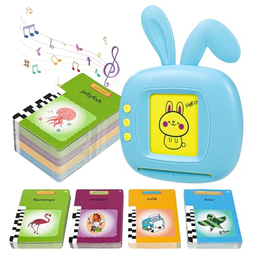 Sprechende Flash-Karten für Kleinkinder von 1 2 3 4 5 6 Jahren, hörbares Lernspielzeug, 224 Wörter, Lernbuch, Kinder, elektronisches interaktives Spielzeug, Geburtstagsgeschenk für Jungen, Mädchen, Sprechende Flash-Karten für Kleinkinder von 1 2 3 4 5 6 Jahren, hörbares Lernspielzeug, 224 Wörter, Lernbuch, Kinder, elektronisches interaktives Spielzeug, Geburtstagsgeschenk für Jungen, Mädchen, von Vspek