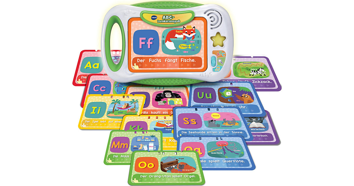 ABC-Lernkartenspaß bunt von Vtech