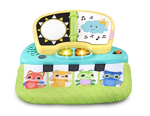 VTech Baby Babys Plüschpiano – Tragbares Stoff-Klavier mit toller Musik, Sätzen und Leuchteffekten – Für Kinder von 3-24 Monaten VTech Baby Babys Plüschpiano – Tragbares Stoff-Klavier mit toller Musik, Sätzen und Leuchteffekten – Für Kinder von 3-24 Monaten von Vtech