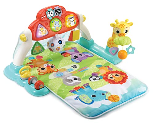 VTech Baby - Babys Sportspieldecke – 4-in-1-Spielmatte mit Musik – Abnehmbares und neigbares Spielboard – 2 Spielmodi: Musik und Entdecken – Für Babys ab der Geburt [Exklusiv bei Amazon] von Vtech