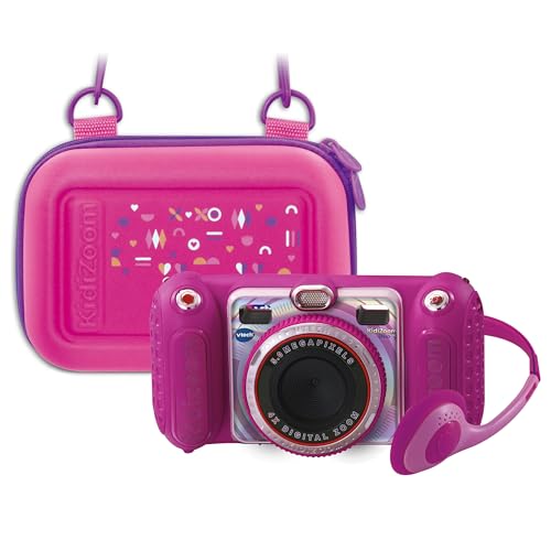 KidiZoom Duo Pro pink inkl. Tragetasche pink KidiZoom Duo Pro pink inkl. Tragetasche pink von Vtech