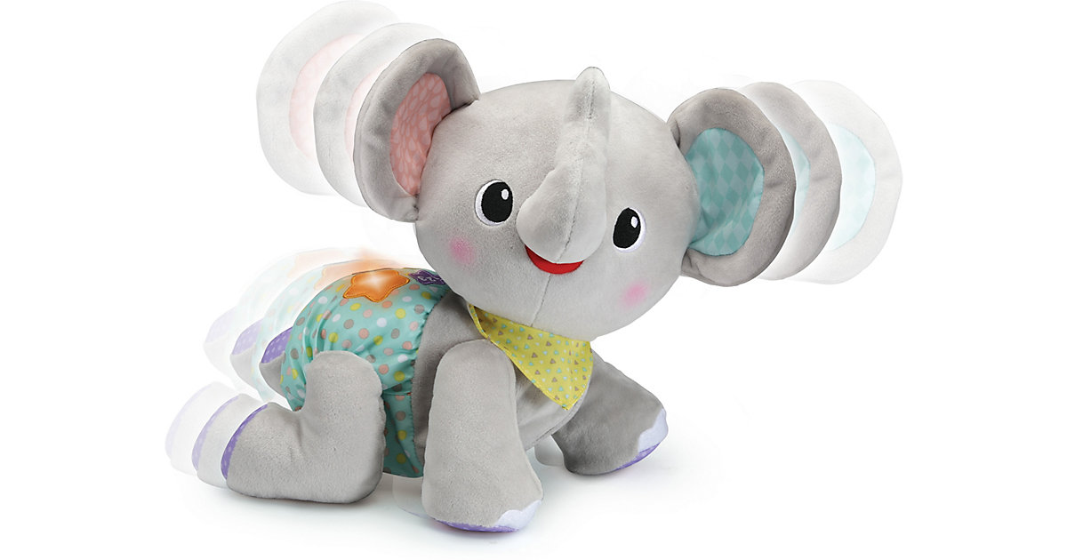Vtech Baby - Krabbel mit mir - Elefant, beige von Vtech