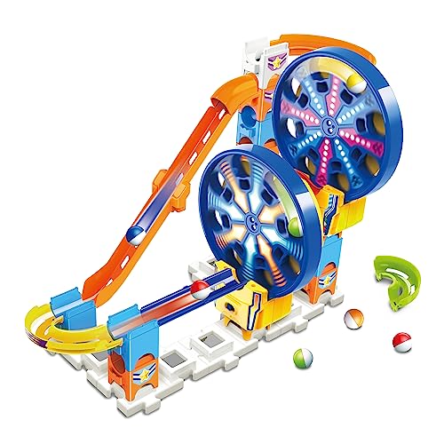 VTech Marble Rush - Fun Fair Set M300 E – Interaktive Murmelbahn mit spannenden Bahnelementen, verschiedenen Aufbaumöglichkeiten und Wegführungen – Für Kinder von 4-12 Jahren VTech Marble Rush - Fun Fair Set M300 E – Interaktive Murmelbahn mit spannenden Bahnelementen, verschiedenen Aufbaumöglichkeiten und Wegführungen – Für Kinder von 4-12 Jahren von Vtech
