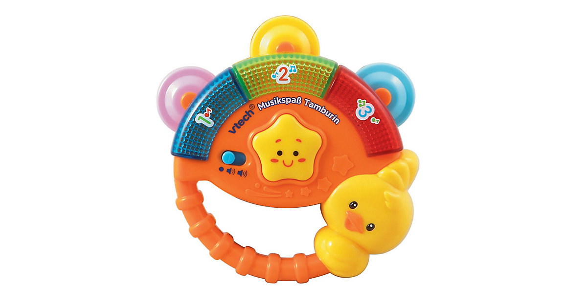 Musikspaß Tamburin mehrfarbig von Vtech