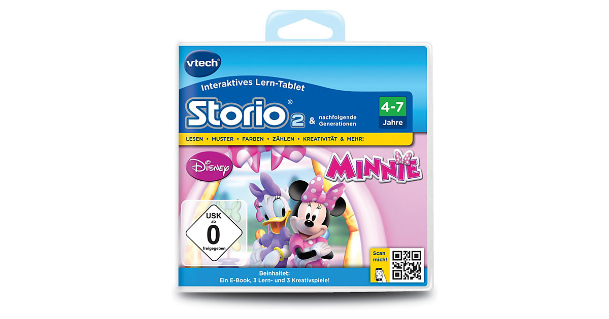 Storio 2, 3 & Max Lernspiel "Minnies Schleifen Boutique" Storio 2, 3 & Max Lernspiel "Minnies Schleifen Boutique" von Vtech
