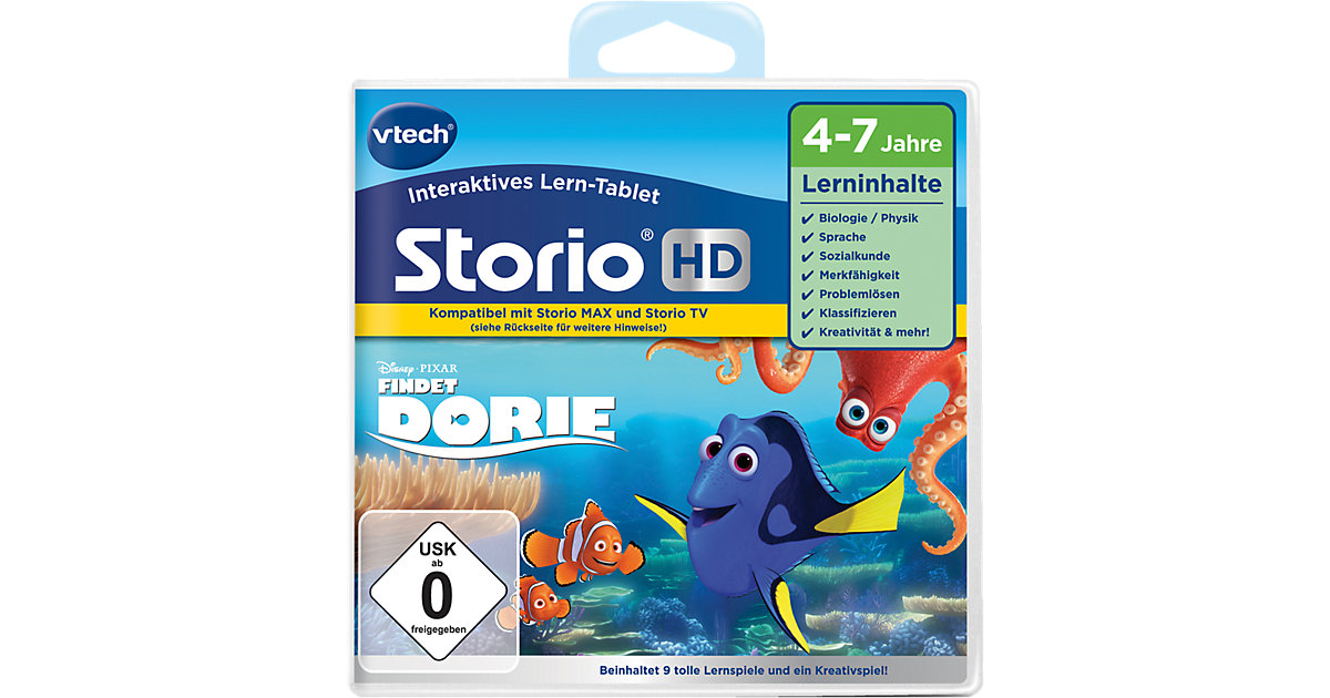 Storio Max und TV, Lernspiel "Findet Dorie" HD Storio Max und TV, Lernspiel "Findet Dorie" HD von Vtech