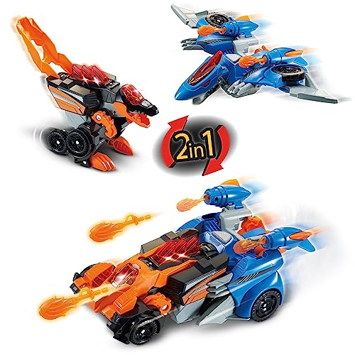 Vtech Switch and Go Dinos Spinosaurus und Pterodaktylus – Dino-Auto-Transformer – 2-in-1 Spielzeug mit Dinostimme, Geräusch- und Lichteffekten – Für Kinder von 3-8 Jahren Vtech Switch and Go Dinos Spinosaurus und Pterodaktylus – Dino-Auto-Transformer – 2-in-1 Spielzeug mit Dinostimme, Geräusch- und Lichteffekten – Für Kinder von 3-8 Jahren von Vtech