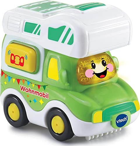Vtech TUT TUT Baby Flitzer - Wohnmobil – Spielzeugauto mit Musik, aufleuchtender Taste, spannenden Sätzen und Geräuschen – Für Kinder von 1-5 Jahren Vtech TUT TUT Baby Flitzer - Wohnmobil – Spielzeugauto mit Musik, aufleuchtender Taste, spannenden Sätzen und Geräuschen – Für Kinder von 1-5 Jahren von VTech Baby