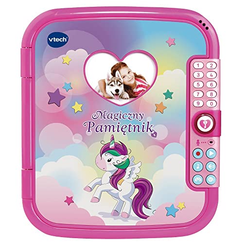 Trefl VTech - Magisches Tagebuch, Interaktives Spielzeug, Einzigartige Notiz, Tagebuch für Foto, Geheimnisse schreiben, Mathematische Rätsel, Spielzeug für Mädchen, für Kinder ab 6 Jahren Trefl VTech - Magisches Tagebuch, Interaktives Spielzeug, Einzigartige Notiz, Tagebuch für Foto, Geheimnisse schreiben, Mathematische Rätsel, Spielzeug für Mädchen, für Kinder ab 6 Jahren von Vtech