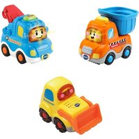 Tut Tut Baby Flitzer - 3er Set Baustellenfahrzeuge (Abschleppfahrz., Kipplaster Tut Tut Baby Flitzer - 3er Set Baustellenfahrzeuge (Abschleppfahrz., Kipplaster von Vtech