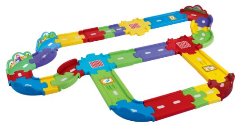 Tut Tut Baby Flitzer - Straßen-Erweiterungsset groß (Englische Sprache) [UK Import] von Vtech