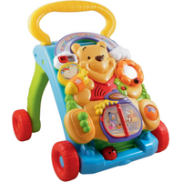 VTECH 80-114304 Lizenzen - Lernen mit den Lieblingshelden Winnie Puuh Winnie Puuh 2-in-1 Laufwagen von Vtech
