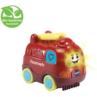 VTECH 80-543104 Tut Tut Baby Flitzer - Feuerwehr (aus bio-basiertem Kunststoff) von Vtech