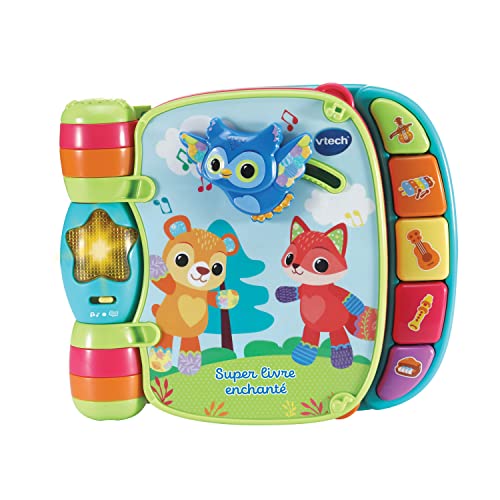 VTech - Super Buch Enchanté des Baby Loulous, blau, interaktives Buch für Babys – 6/36 Monate – Version FR VTech - Super Buch Enchanté des Baby Loulous, blau, interaktives Buch für Babys – 6/36 Monate – Version FR von Vtech