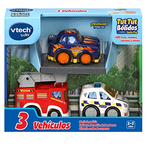 VTech - TTB Set 4 (Maria Polizei, Tapferer LKW Bomb und Victoria Rennwagen) (3480-420522) von Vtech