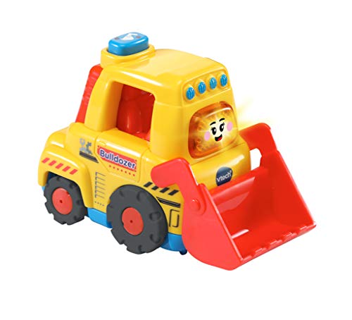 VTech 507803 Toot Drivers Bulldozer, Mehrfarbig, 7.5 x 10.5 x 5.5cm VTech 507803 Toot Drivers Bulldozer, Mehrfarbig, 7.5 x 10.5 x 5.5cm von Vtech