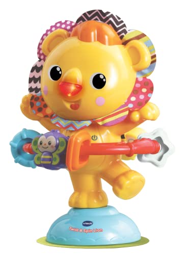 VTech 528003 Baby Twist & Spin Lion, Mehrfarbig, 20.5 x 12.5 x 12.5cm von Vtech