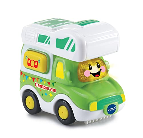 VTech Toot-Toot Drivers Campervan | Interaktives Kleinkind-Spielzeug für Rollenspiele mit Lichtern und Geräuschen | Geeignet für Jungen und Mädchen ab 12 Monaten, 2, 3, 4 + Jahren, englische Version, von Vtech