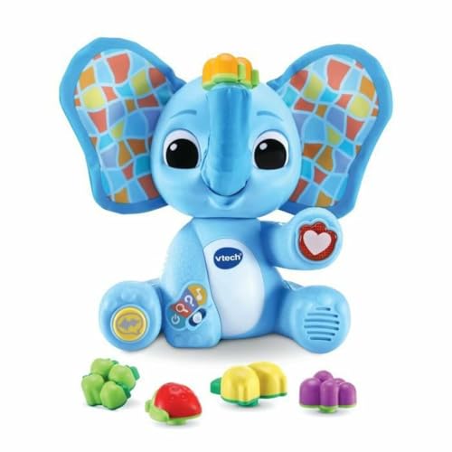 VTech 552705 Elephant Eléphant Interaktiver Elefant, Mehrfarbig, M VTech 552705 Elephant Eléphant Interaktiver Elefant, Mehrfarbig, M von Vtech