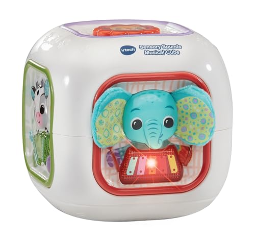 VTech 574103 Musikwürfel mit sensorischen Klängen, Mehrfarbig von Vtech