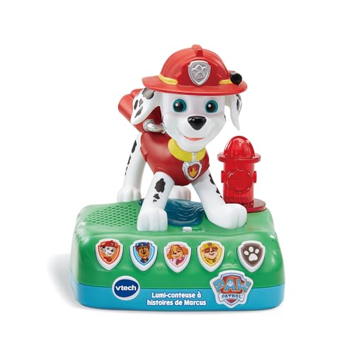 VTech 620005 Pat Patrouille Paw Patrol Marcus Geschichtenerzähler, Rot/Grün, Standard VTech 620005 Pat Patrouille Paw Patrol Marcus Geschichtenerzähler, Rot/Grün, Standard von Vtech