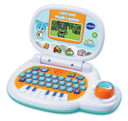 VTech 80-139504 Lern und Musik Laptop, blue von Vtech