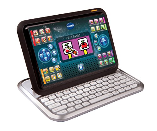 VTech 80-155504 Tablet 2-in-1, white/black, único von Vtech