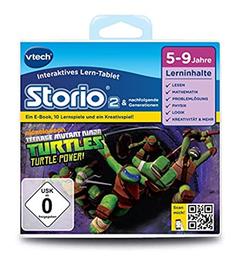 VTech 80-231304 - Lernspiel Teenage Mutant Ninja Turtles (Storio 2, Storio 3S) von Vtech