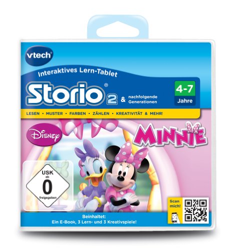 VTech 80-231704 - Lernspiel Minnies Schleifen Boutique (Storio 2, Storio 3S) von Vtech