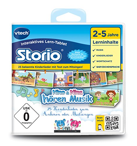 Vtech 80-233304 - Storio 2 Lernspiel, Nino und Nina hören Musik von Vtech
