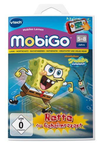 VTech 80-251504 - MobiGo Lernspiel Spongebob Schwammkopf von Vtech