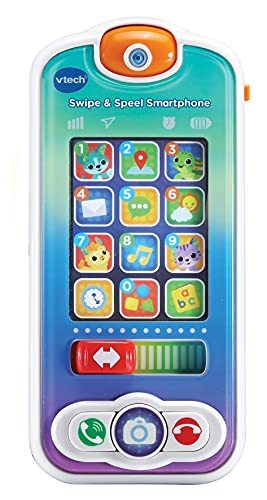 VTech 80-537623 - Baby Swipe & Play Smartphone - Pädagogisches Babyspielzeug - Für Jungen und Mädchen - 1 bis 3 Jahre - Deutsch gesprochen,Mehrfarbig VTech 80-537623 - Baby Swipe & Play Smartphone - Pädagogisches Babyspielzeug - Für Jungen und Mädchen - 1 bis 3 Jahre - Deutsch gesprochen,Mehrfarbig von Vtech