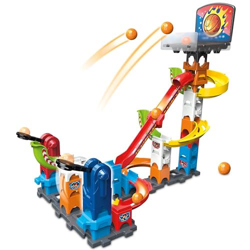VTech Marble Rush Basketball Set S500 – Interaktives Kugelbahn-Spielzeug für Junge Basketball-Champions – Fördert Kreativität und motorische Fähigkeiten – Für Kinder von 4-12 Jahren VTech Marble Rush Basketball Set S500 – Interaktives Kugelbahn-Spielzeug für Junge Basketball-Champions – Fördert Kreativität und motorische Fähigkeiten – Für Kinder von 4-12 Jahren von Vtech