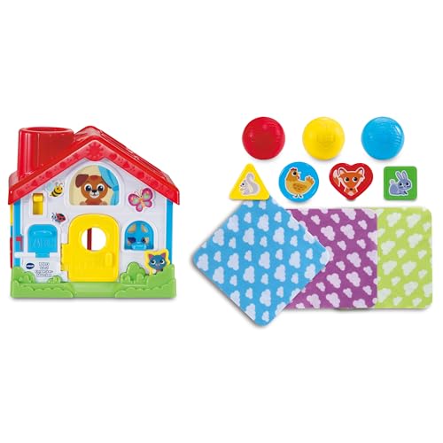 Vtech Baby - Babys 4-in-1 Entdeckerhäuschen – Montessori Lernspielzeug mit vielseitigen Aktivitäten, Formen und Farben sowie 10-teiligem Zubehör – Für Kinder von 9-36 Monaten Vtech Baby - Babys 4-in-1 Entdeckerhäuschen – Montessori Lernspielzeug mit vielseitigen Aktivitäten, Formen und Farben sowie 10-teiligem Zubehör – Für Kinder von 9-36 Monaten von Vtech