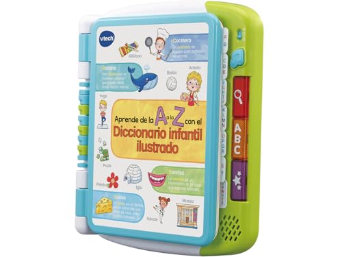 VTech Illustrierte Wörterbuch, Kinderschule zu Hause, Lernbuch für Kinder ab 3 Jahren, über 200 Wörter, zum Lernen, spanische Version, Mehrfarbig (3480-614422), Farbe VTech Illustrierte Wörterbuch, Kinderschule zu Hause, Lernbuch für Kinder ab 3 Jahren, über 200 Wörter, zum Lernen, spanische Version, Mehrfarbig (3480-614422), Farbe von Vtech